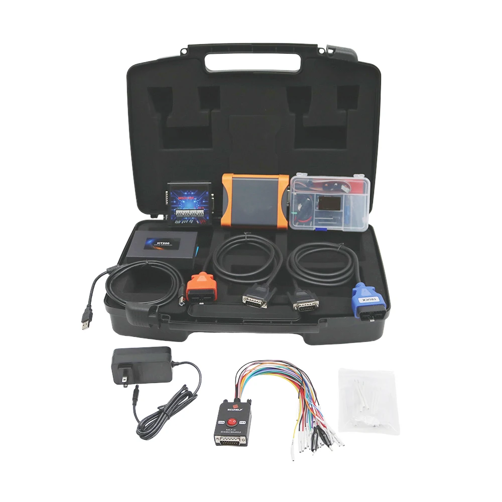 Фото ECUHELP для KT200 Gen2 KT200II: Программатор ЭБУ OBD2 с поддержкой чип-тюнинга ЭБУ, режимов R/W, Bench/OBD/BOOT/BDM/Jtag №1