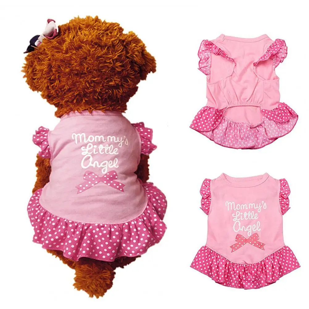

Bright-colored 4 Colors Practical Skin Touch Pet Fashion Dress for Gifts