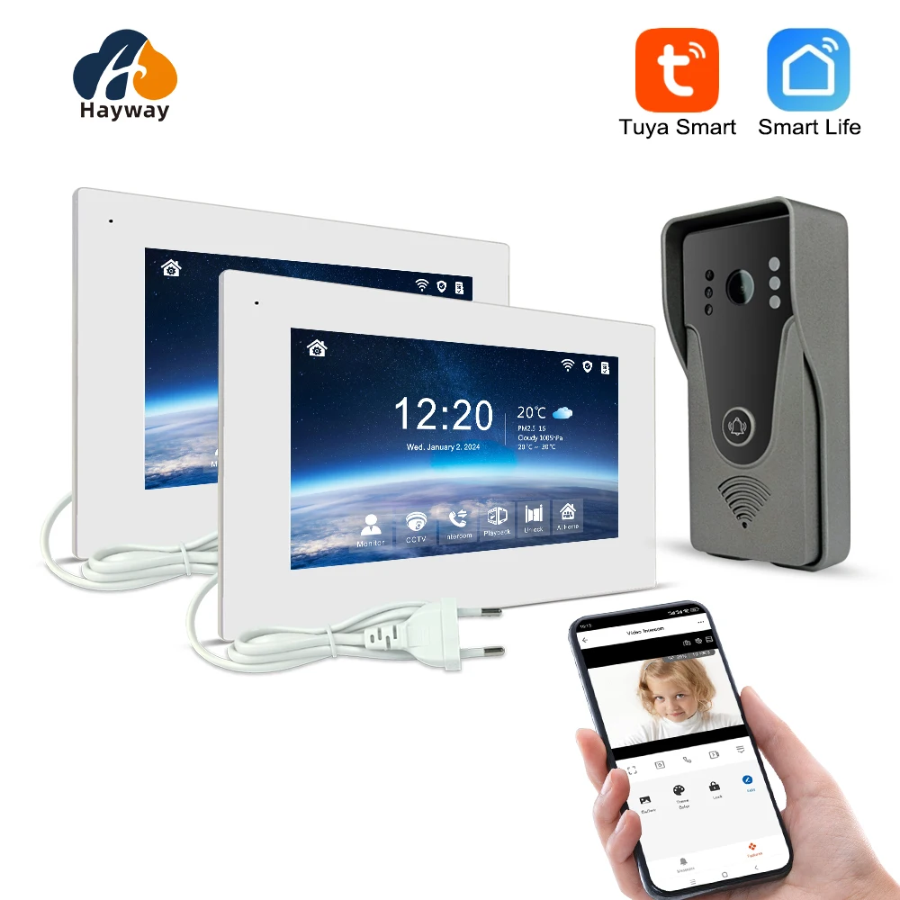 

Видеодомофон ZHHayway FHD 1080P