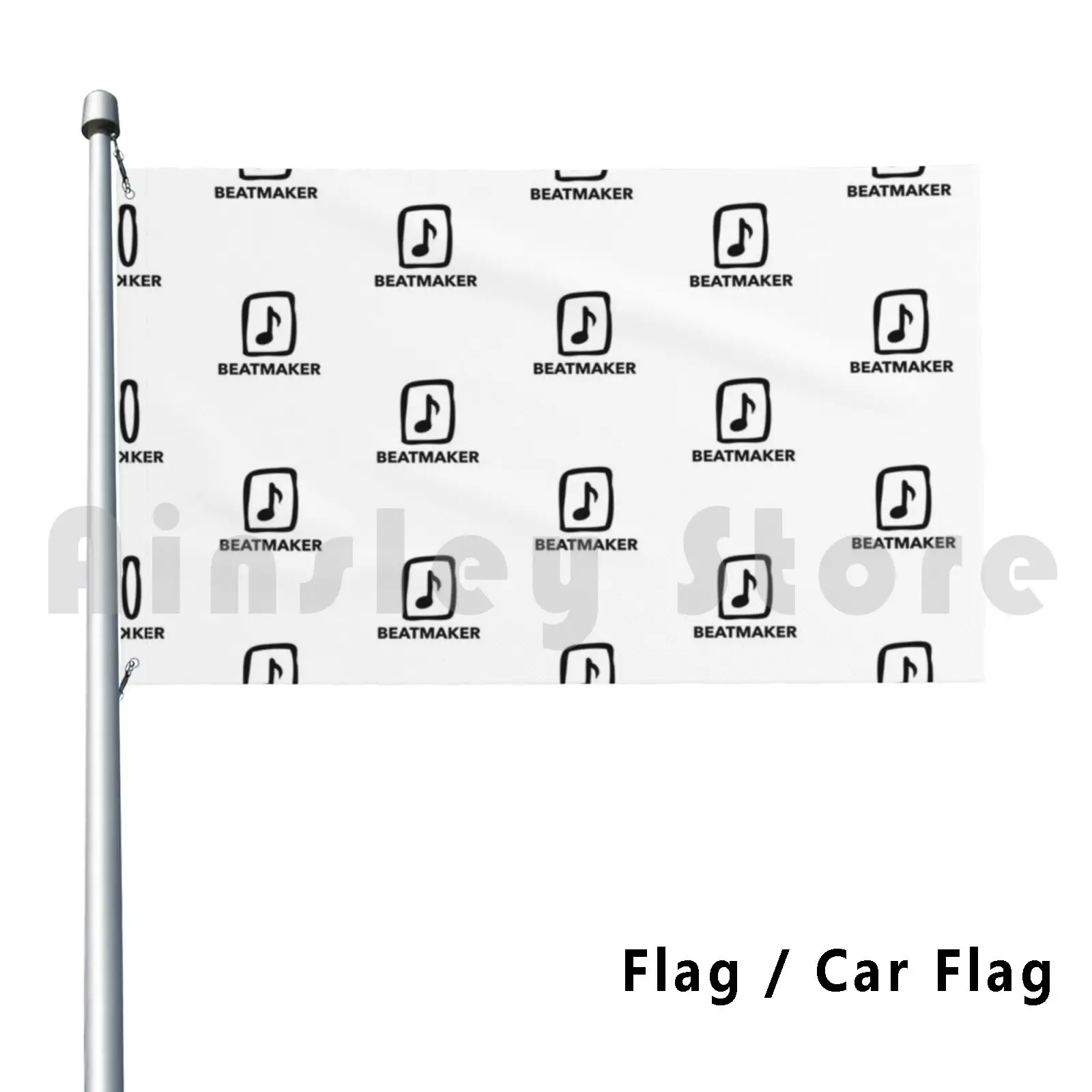 Beatmaker Outdoor Decor Flag Car Flag Beatmaker Hip Hop Rap Music Production Recording Studio Music Creation Record