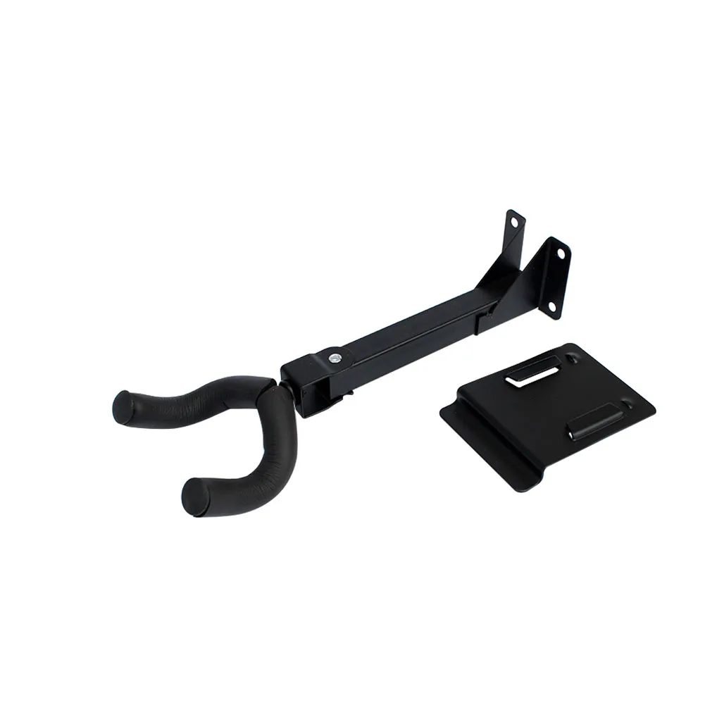 

Black Storage Hook Wall Mounted Adjustable Rack Stand Universal Display Adapter Guitar Hanger Iron Space Saving Home Decor