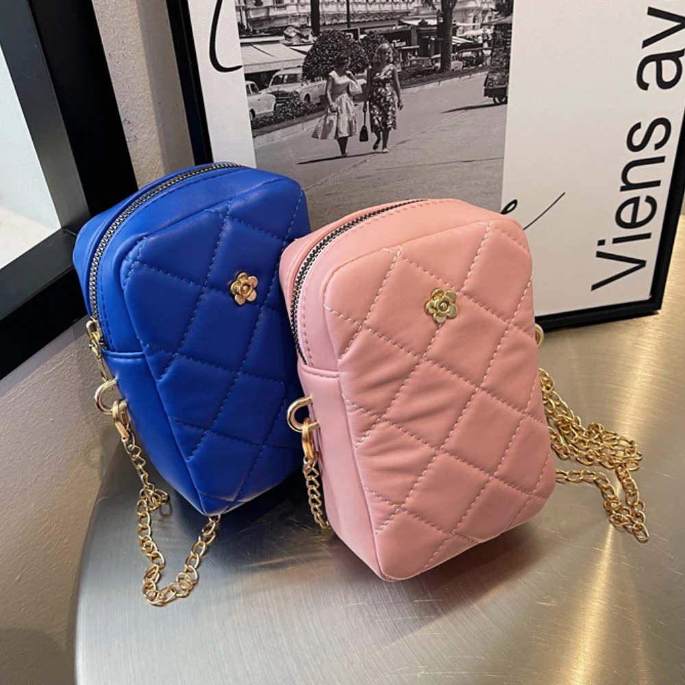 

Модная женская сумка с ромбовидным узором, новинка 2022, модная кожаная сумка через плечо, роскошный дизайн, универсальные сумки через плечо д...