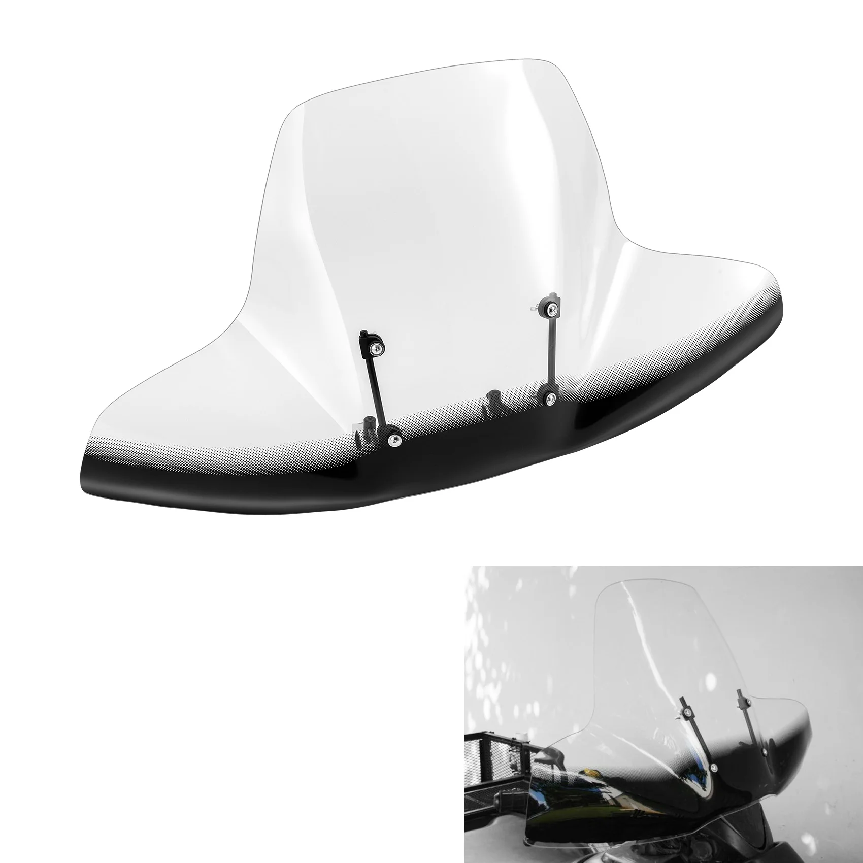 

Лобовое стекло для квадроцикла, подходящее для Polaris Arctic CAT CAN AM Fourtrax Grizzly Brute Force