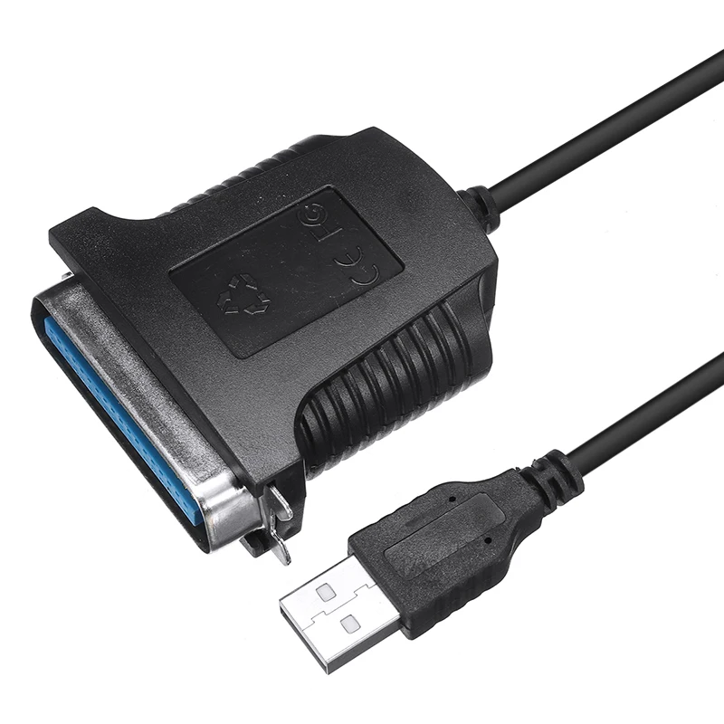 USB 2 0 к параллельному кабелю адаптера 36-контактный IEEE 1284 кабель для принтера линия