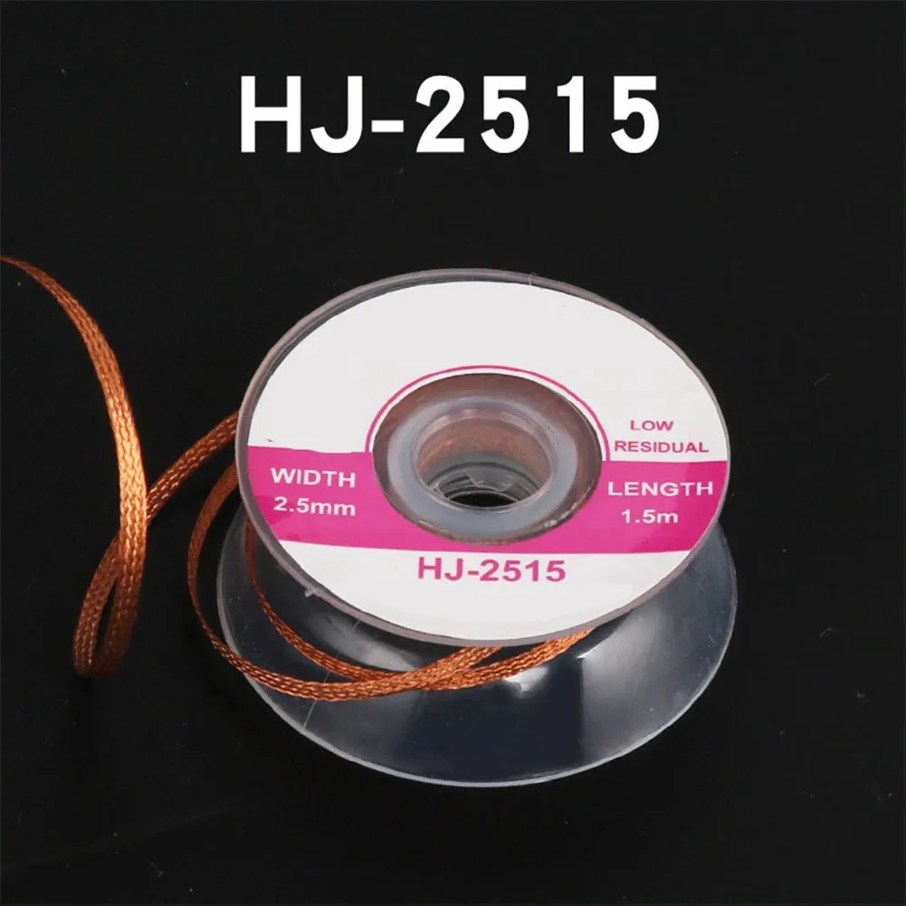 

1PC 1.5M Length Welding Wires Desoldering Braid 1-3.5mm Pure Copper Anti-corrosion Solder Remover Wire Repair Tool