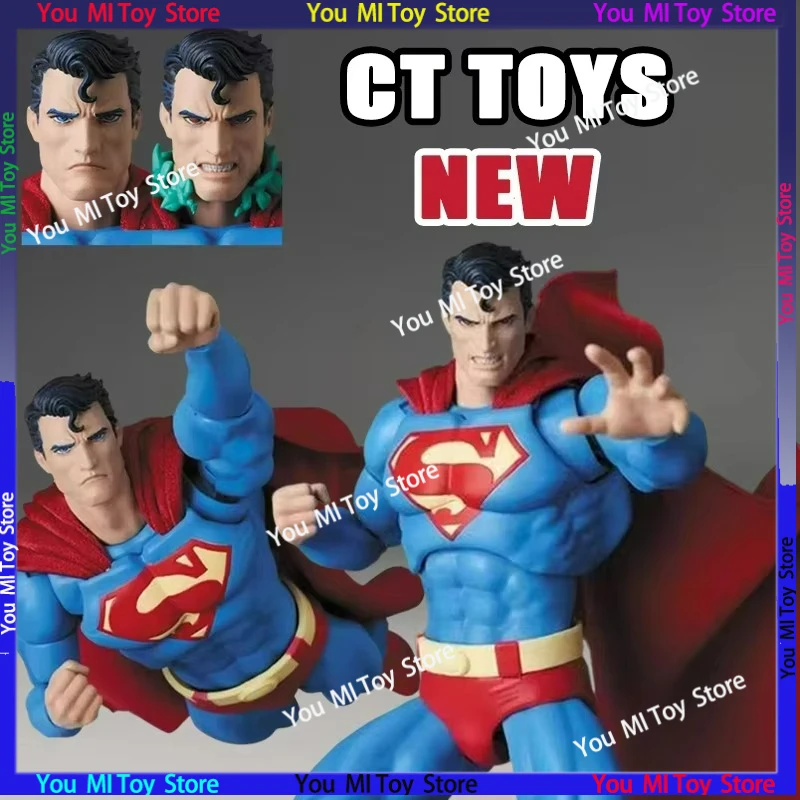 Фото Коллекционная фигурка CT Toys DC Superman Hush 117, комикс-версия, масштаб 1/12, классический костюм, модель для коллекционирования, подарок (новинка июня 2026 года) №1