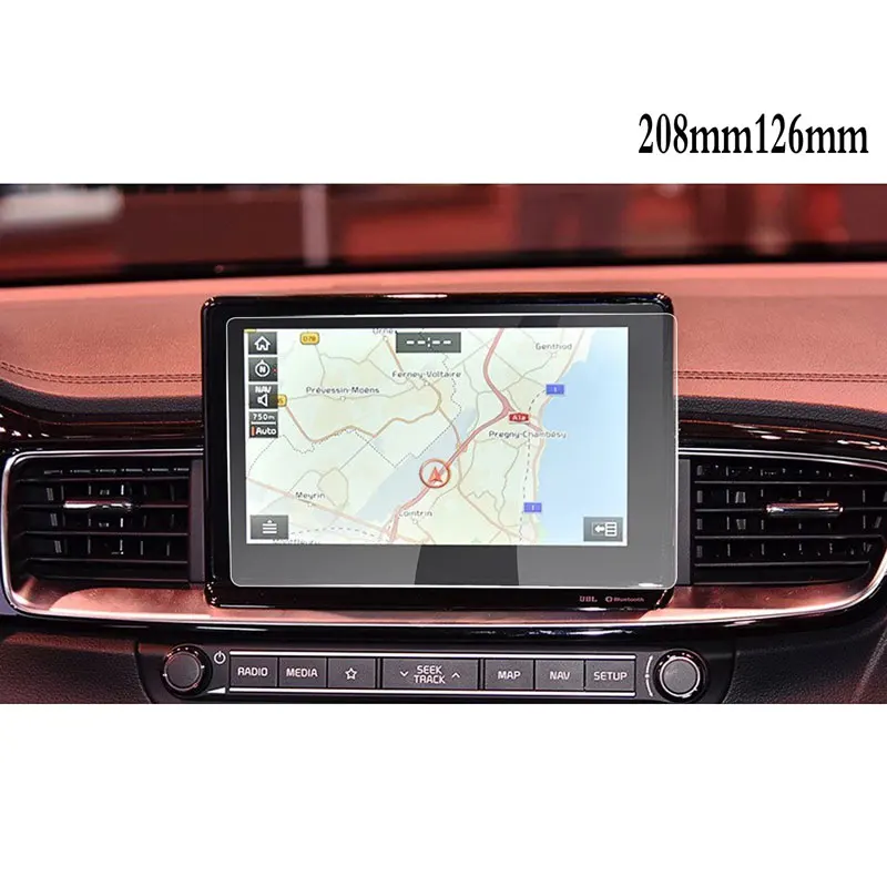 

For Ceed CD GT 2019 2020/Telluride 8 Inch Car Navigation Screen Protector Auto Interior Accessories Tempered Glass Film