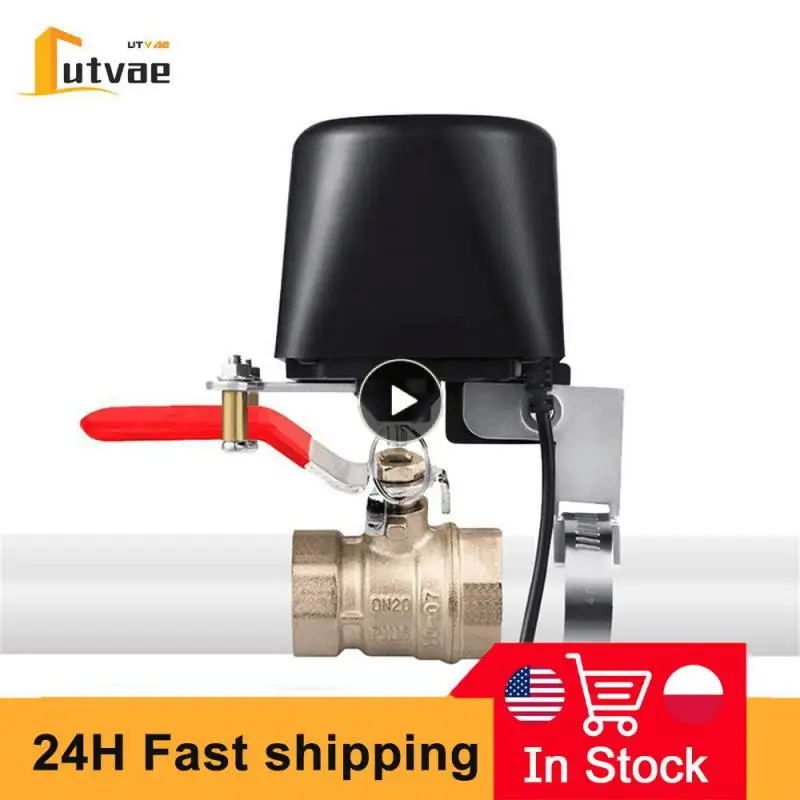 Умный водяной клапан Tuya Wi-Fi таймер для автоматизации крана с поддержкой Alexa Assistant