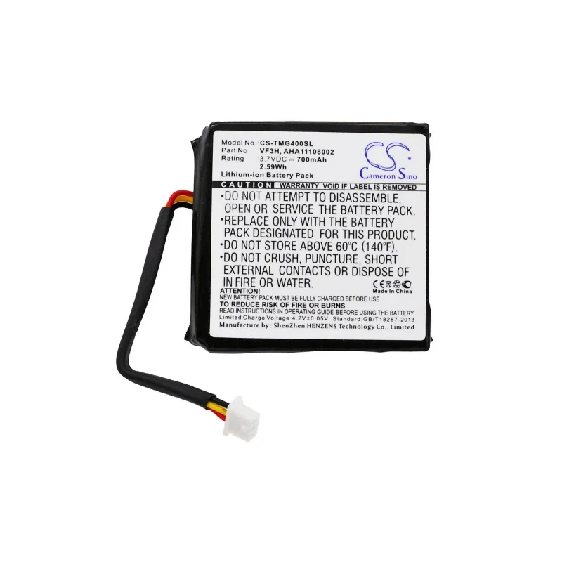 Фото Сменная батарея 3.7V 700mAh для GPS-навигаторов AHA11108002, VF3H, VF3K для TomTom Go 400 4.3
