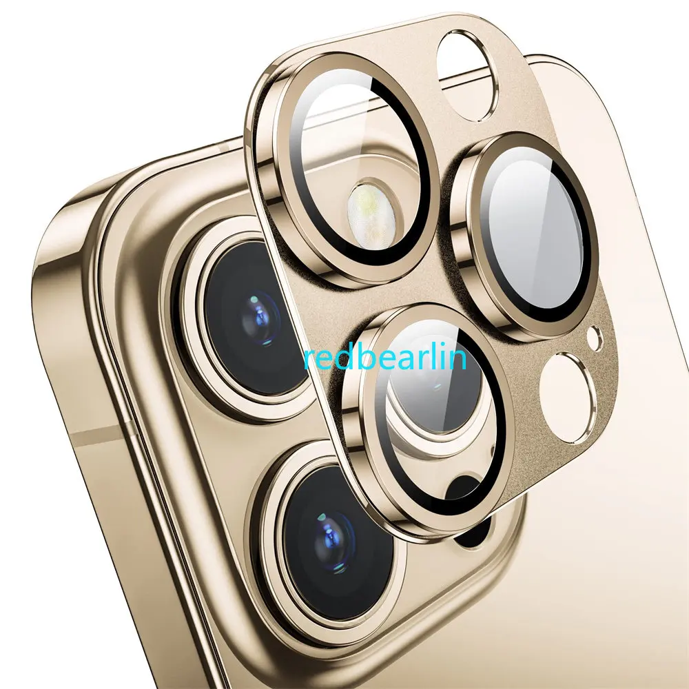 20pcs Full Camera Lens Metal Protector Glass For iPhone 12 13 14 11 Pro max Back Lens Cap For iPhone 14 Pro Lens Camera Glass