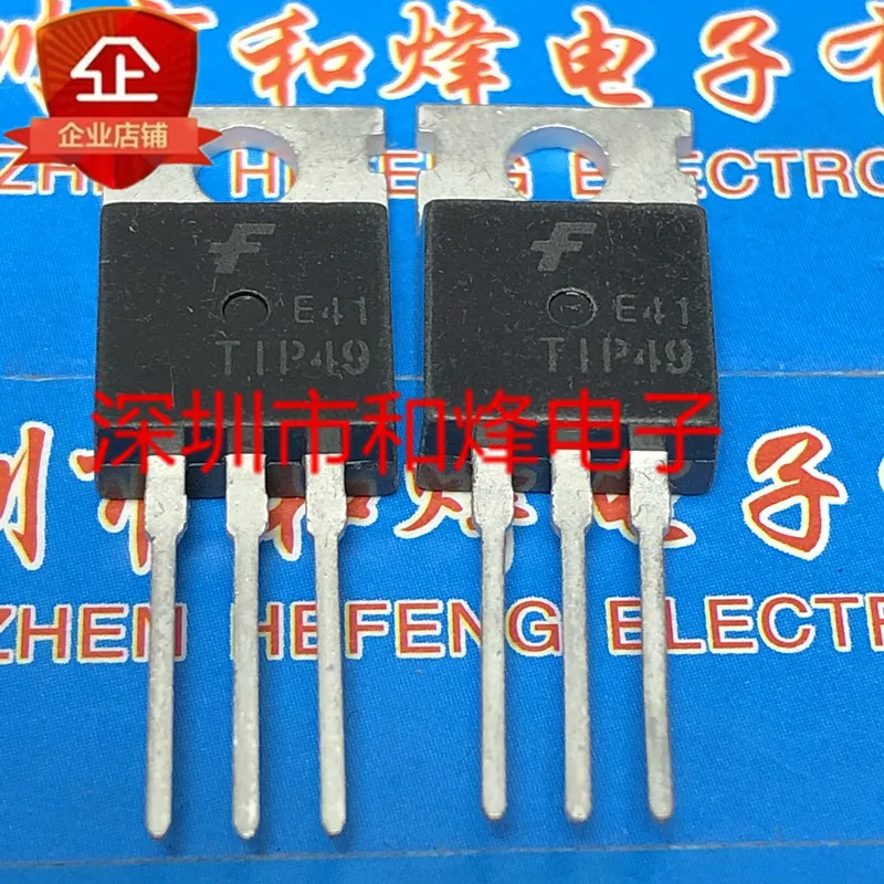 

30pcs original new TIP49A TO-220 450V 1A