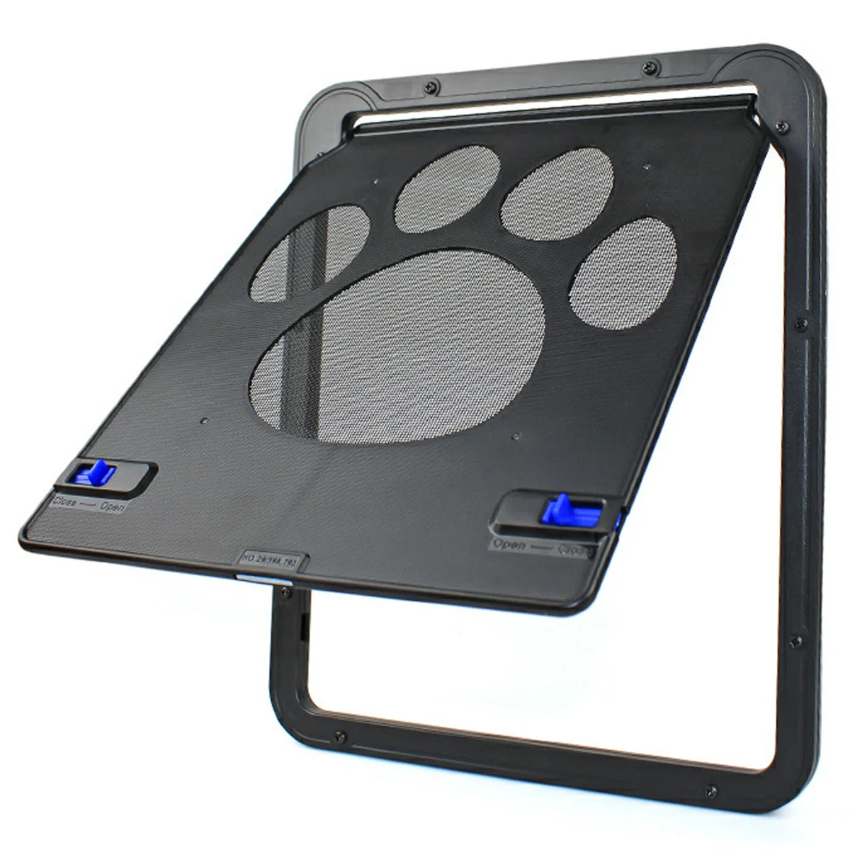 

Pet Doors and Windows Automatic Open and Close Window Gates Magnetic Self-Closing Screen Door Quiet Dogs Cats Doors for Kitties