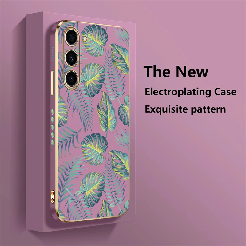 Силиконовый чехол для Samsung Galaxy S24 Ultra S23 S22 Plus S21 FE S20 S10