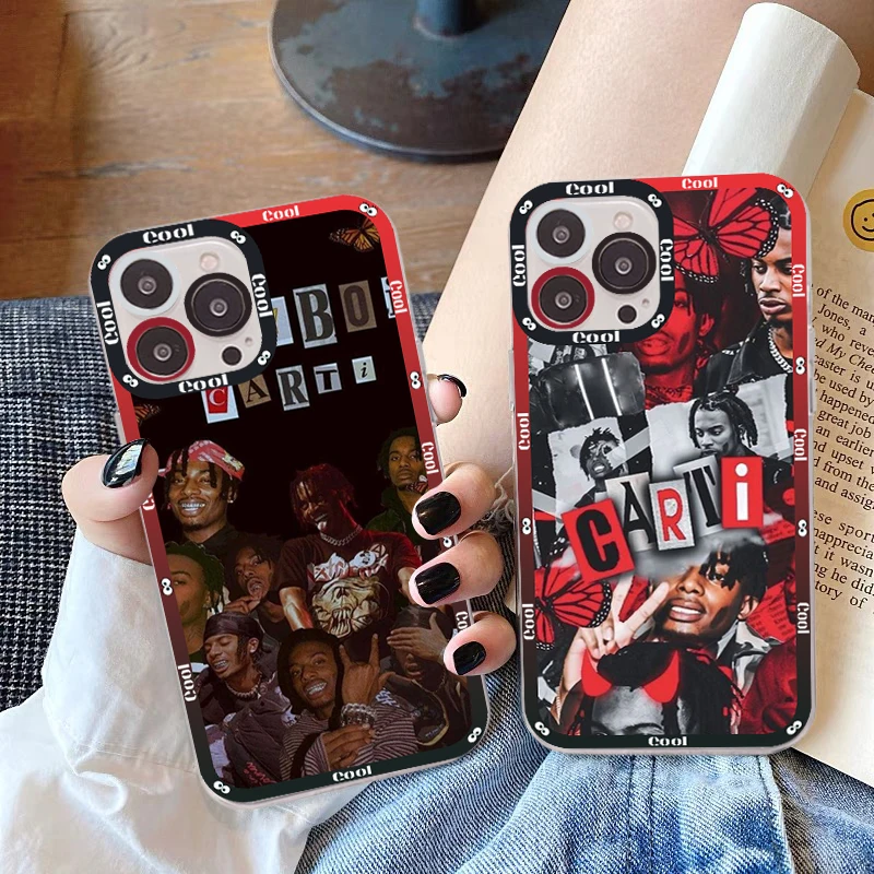 

Playboi Carti Phone Case for iPhone 11 12 13 Mini Pro Max 14 Pro Max Case shell