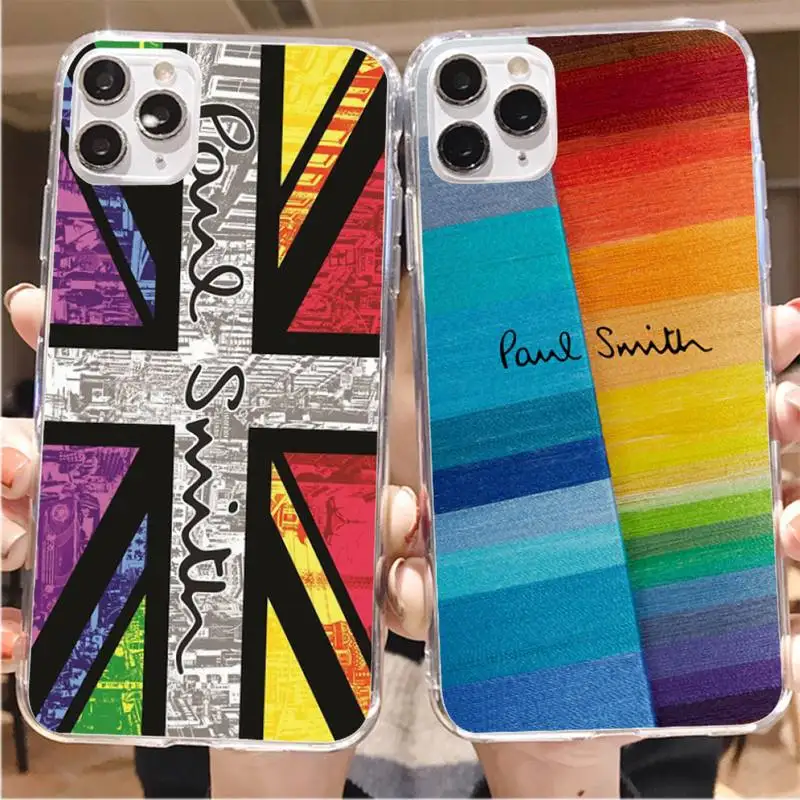 

Paul ps Smith Phone Case for iPhone 11 12 13 Mini Pro Max 8 7 6 6S Plus X 5 SE 2020 XR XS Case shell