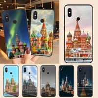 russian federation moscow saint petersburg phone case for xiaomi redmi note 7 8 9 11 t s 10 a pro lite funda shell coque cover
