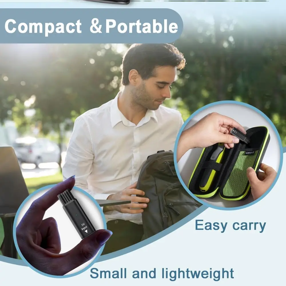 Адаптер для электробритвы и бороды 5 В Type-C