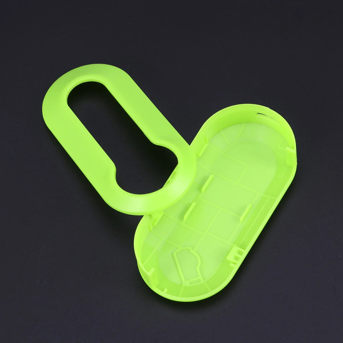 

Plastic Key Cover Case Shell for 500 Panda Punto (Green)