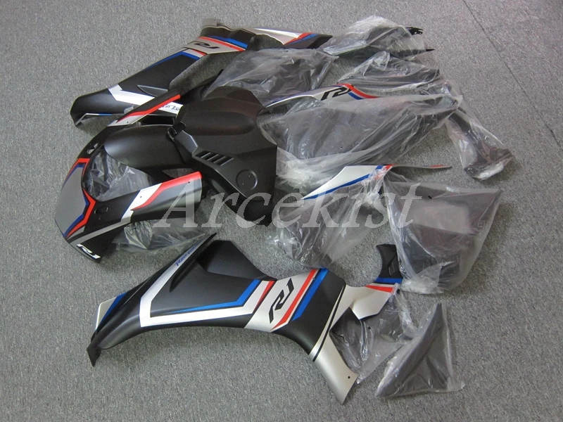 

Стильные новые комплекты обтекателей из АБС-пластика, подходят для YAMAHA YZF-R1 2015 2016 2017 2018 15 16 17 18, кузов матовый на заказ