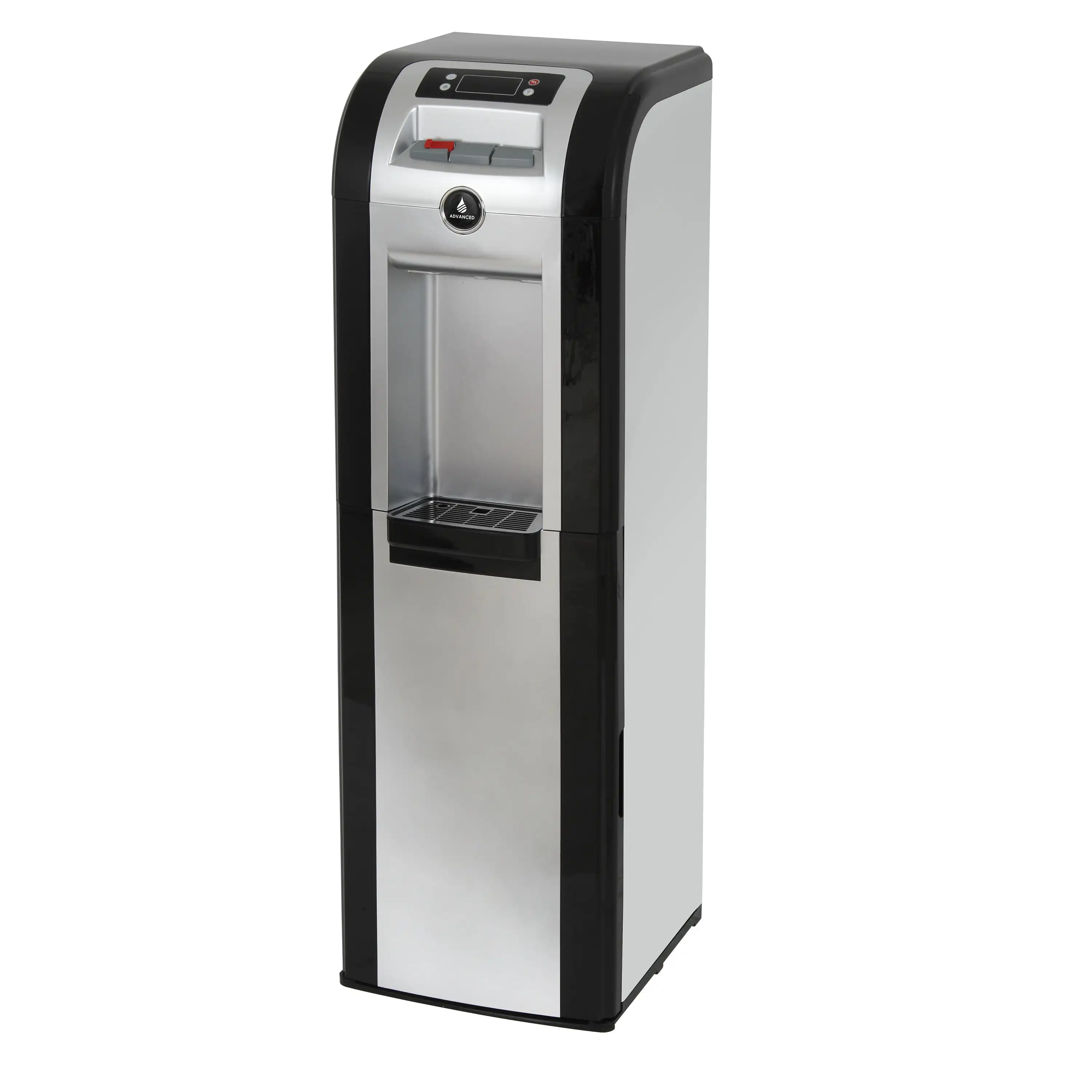 

HuanQiu Bottom Load Water Dispenser (Hot, Room and Cold) Black/Platinum
