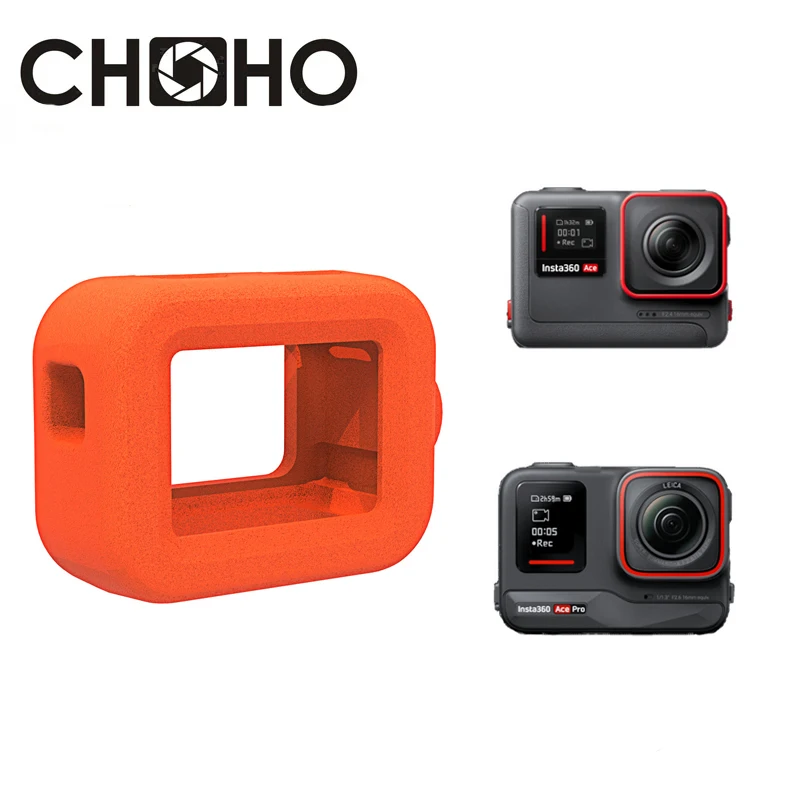 Фото Аксессуары для Insta360 Ace-pro ACE PRO, поплавковый чехол, рамка, водонепроницаемая плавающая пена для дайвинга и серфинга, плавающая пена для Insta 360 AcePro №1