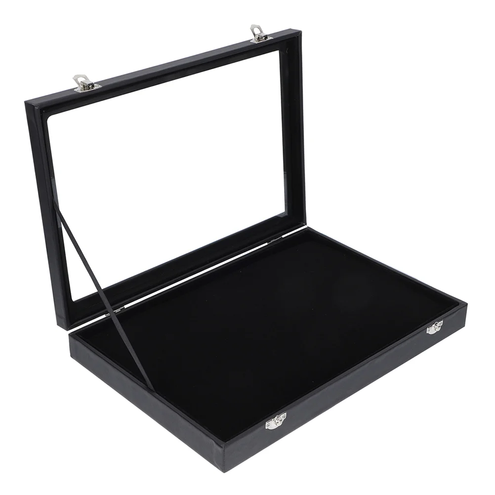 

Pin Display Case Breastpin Medal Display Box Storage Box Dust-Proof Brooch Box Display Rack Jewelry Medal Collection Display Box