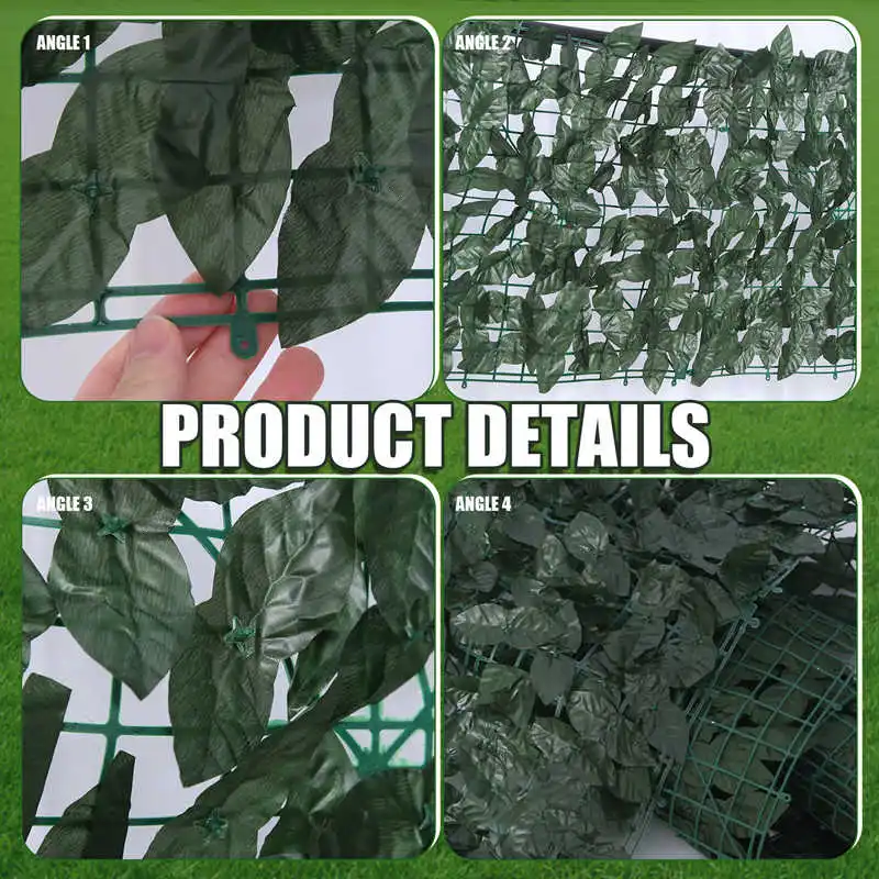 Искусственный плющ экран для конфиденциальности 0 5X3 м забор из искусственной