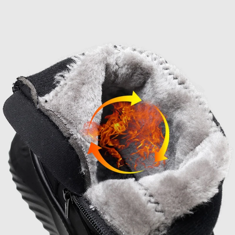 Модные Универсальные зимние женские сапоги до середины икры плоские толстые