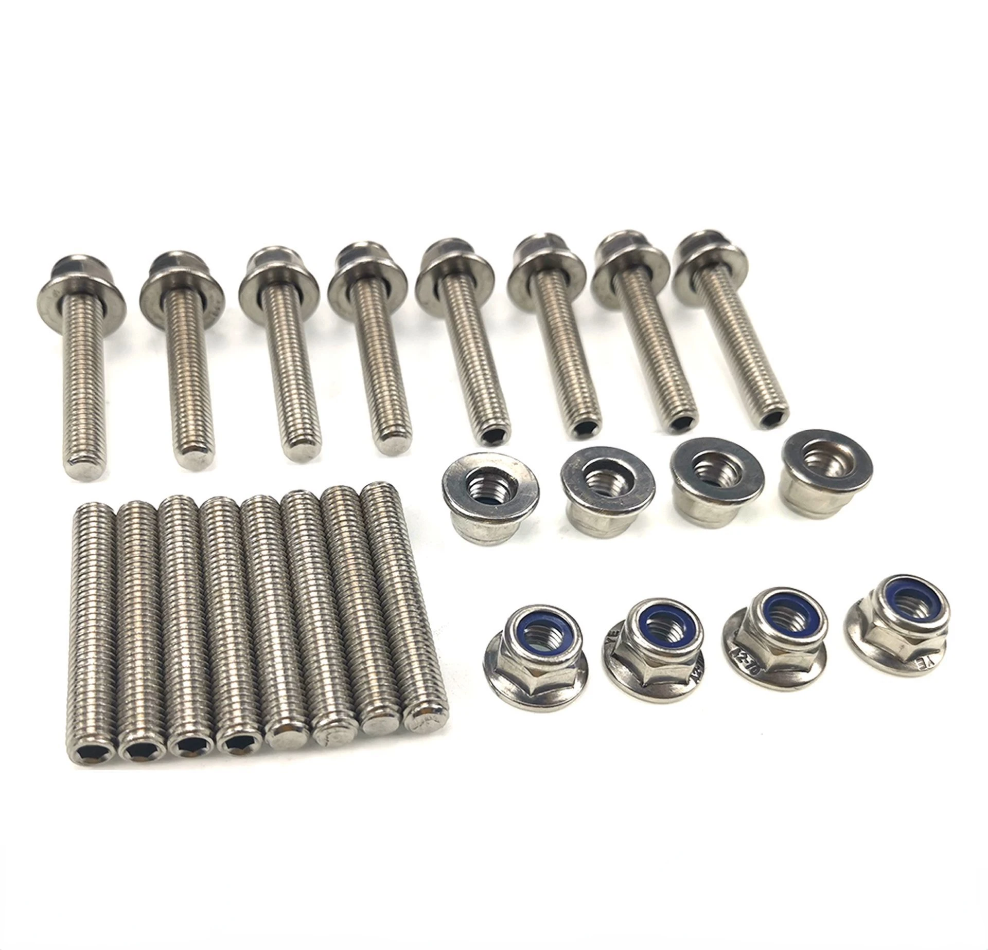 

Car Engine Stainless Steel Bolt Exhaust Manifold Stud Kit for Ford F150 4.6 5.4L V8