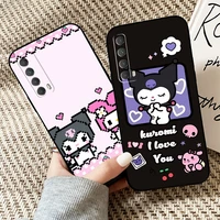 cartoon hello kitty phone case for huawei p40 p30 p20 p10 lite honor 9 10 20 pro 7x 8x 9x prime p smart z 2021 coque soft back