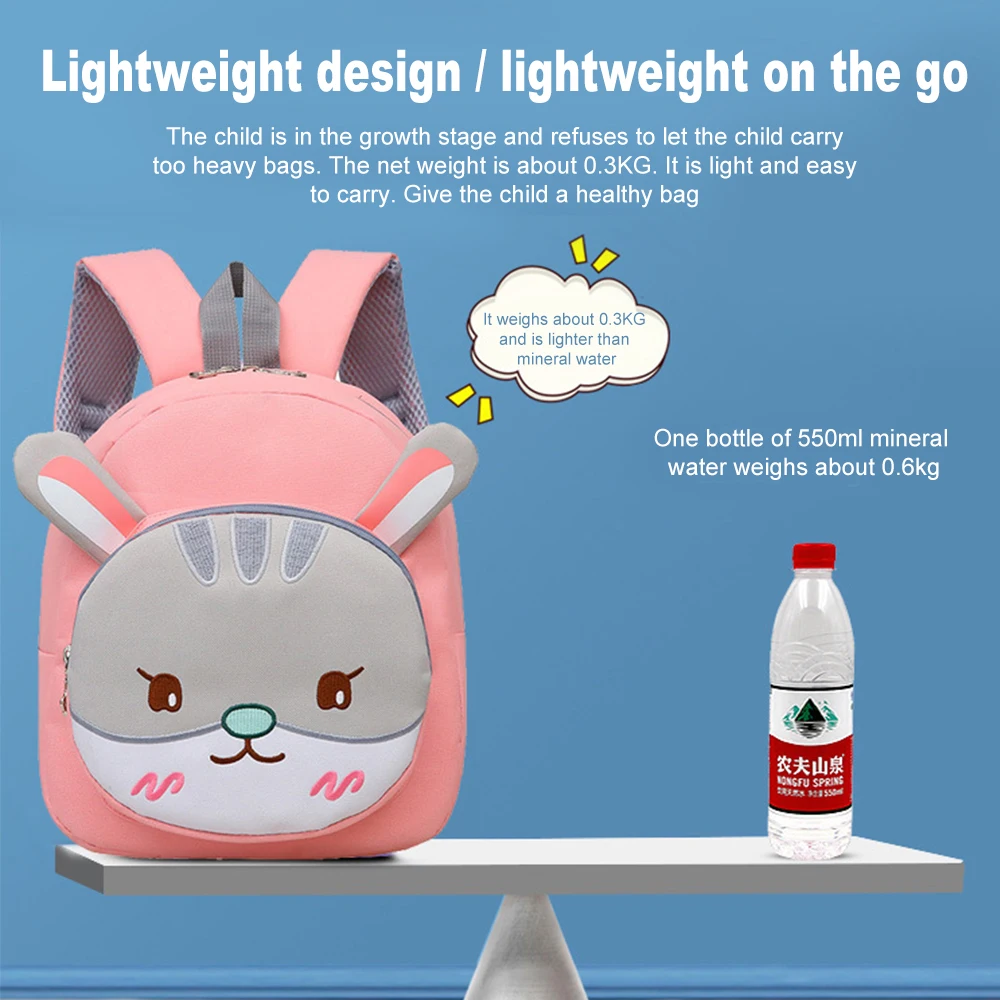 Baby Cartoon Animal Toddle Kids Shoulders Bag for Girls Boy Students Bags In Kindergarten Children School Anime Backpack