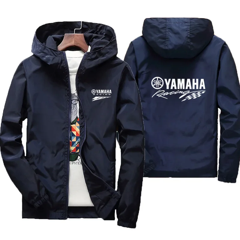 Фото Мужская ветрозащитная куртка Yamaha для бездорожья, весна-осень 2026, для активного отдыха и езды на велосипеде, ветрозащитный жилет для мужчин №4