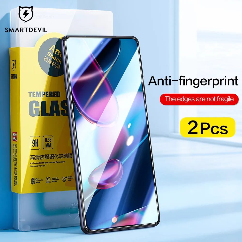 

Протекторы экрана SmartDevil для Motorola Mote Edge x30 S30, закаленное стекло HD, Передняя пленка