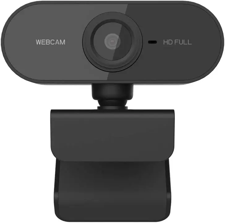

Webcam Full HD 1080p com microfone, Webcams USB para computador portátil para PC, para chamadas de vídeo, gravação, conferê
