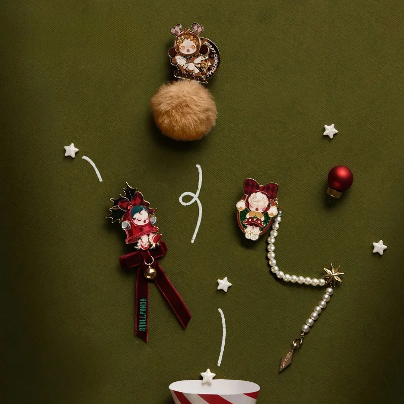 Подлинная слепая коробка Skullpanda Wish Time To Series Kawaii Кукла Тайная Модная сумка Подвеска