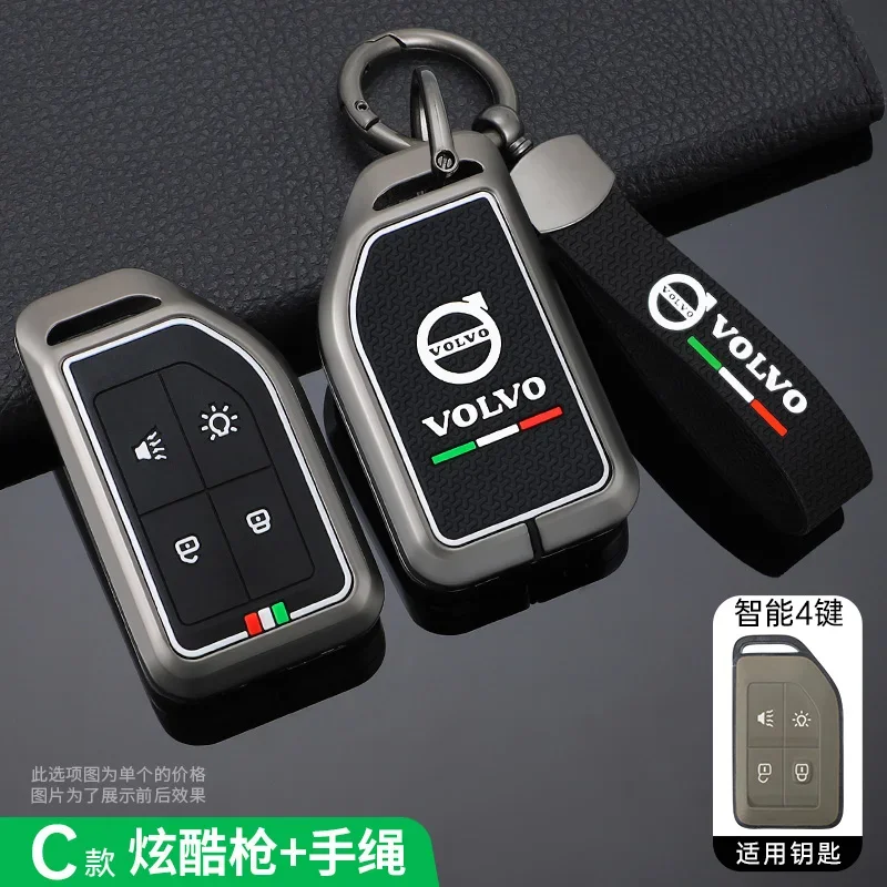 

Чехол для автомобильного ключа, оболочка-держатель, брелок для Volvo FH16 RC FM EVRO 6 fh грузоподъемность 555 FM, аксессуары для защиты автомобильных ключей Тяжелого Грузовика