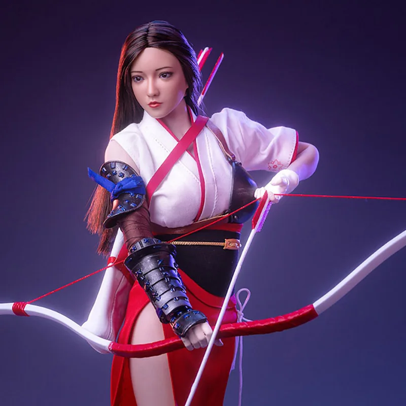 3STOYS 3S005 1/6 женские костюмы с бантом одежда и стрелкой комплект оружия подходит для