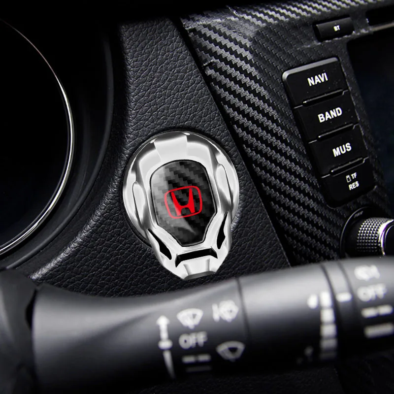 Новая кнопка запуска автомобильного двигателя сменная крышка переключатель