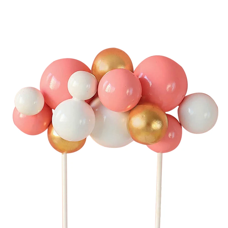 

For DIY Home Party Decoration Baby Shower Ceremonies Anniversary Graduation Durable Balloon Cake Topper Baking Supplies Wedding