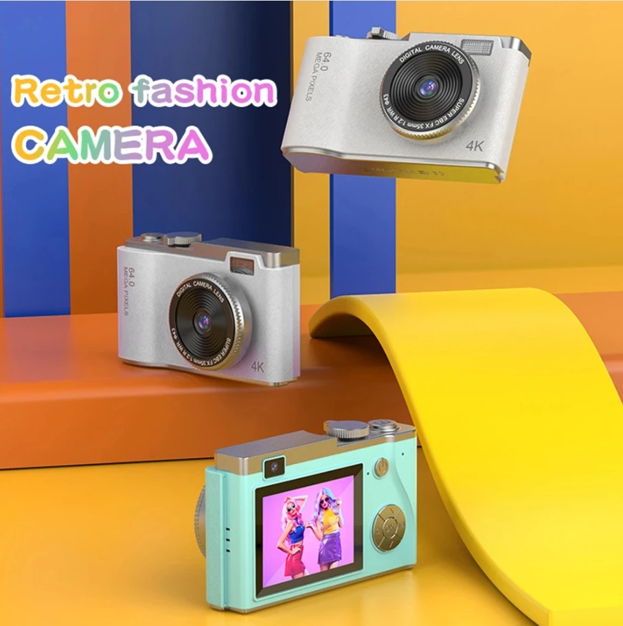 Digital Camera LCD Rechargeable HD CCD Video Outdoor Anti-Shake Support Sd Card Camcorder Photography