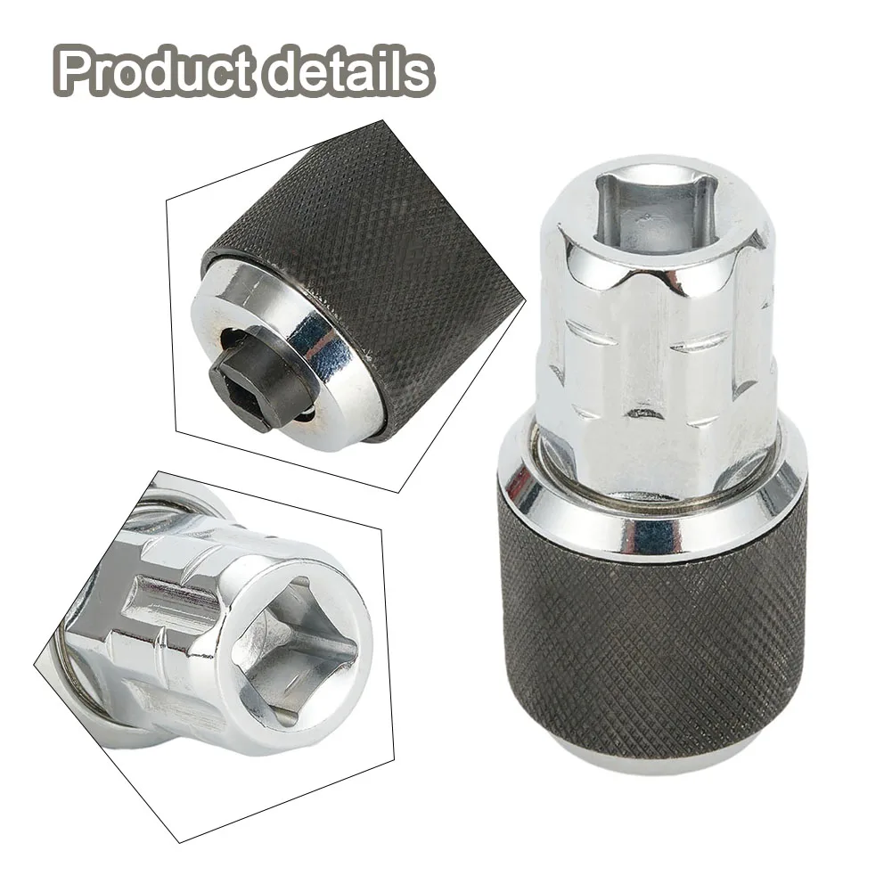 

Clamping Tap Chuck Tap Holding Chuck Durable M6-M12 Metal 3/8 Adapter Tap 58x27.5x20mm Adjustable Chrome Plated