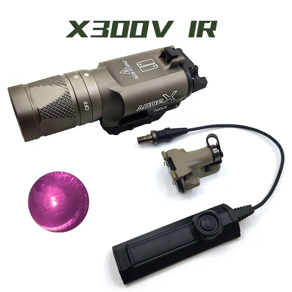 Тактический фонарь Z&ampZ X300V ИК-освещение и белый светодиодный фонарик Scout с