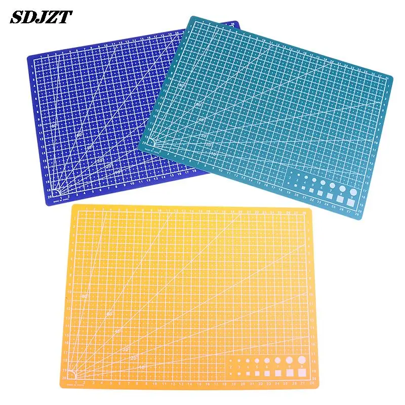 New 30*22cm A4 Grid Lines Self Healing Cutting Mat Craft Card Fabric Leather Paper Board
