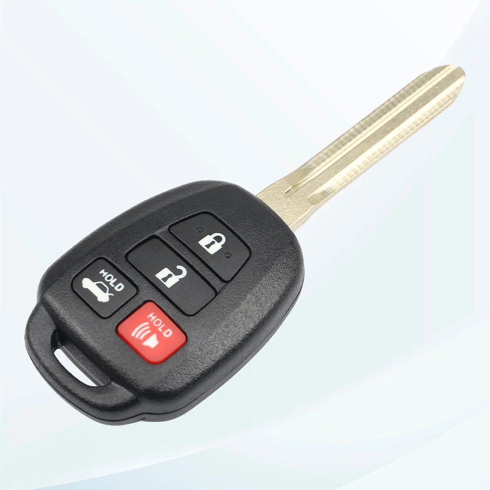 Фото Корпус для автомобильного ключа Zz Remote для Toyota Camry Prius 2012-2017, Corolla RAV4, TOY43, 2/3/4 кнопки №4