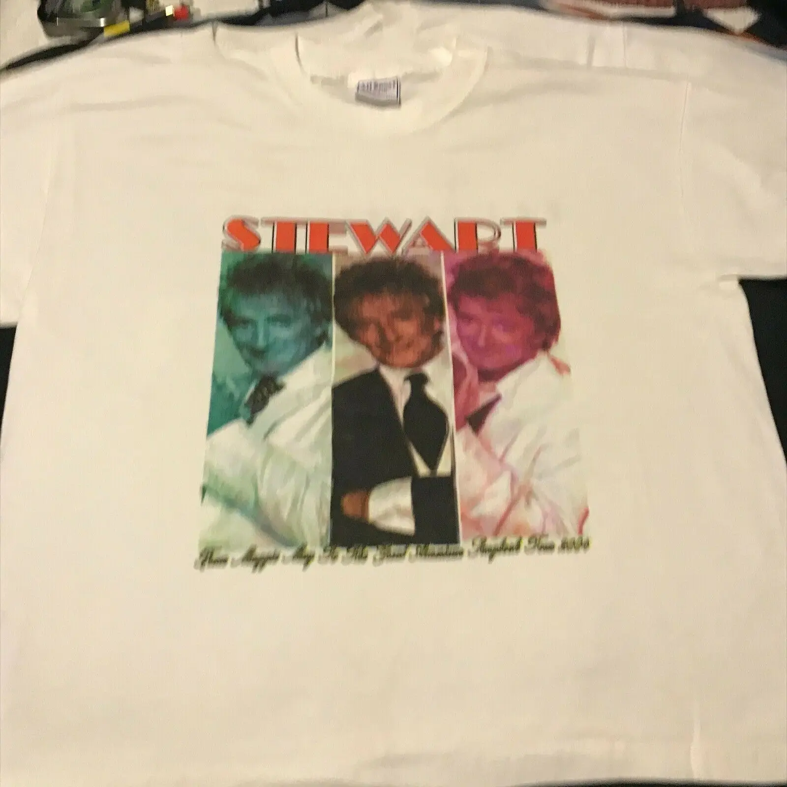 Винтажная Футболка стержень Стюарт Великолепная американская Songbook 2004 футболка