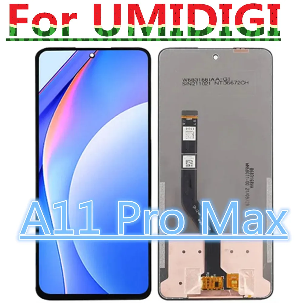 ЖК-дисплей для UMIDIGI A11 Pro Max 100% тест Umidigi A11Pro сенсорный экран в сборе дигитайзер
