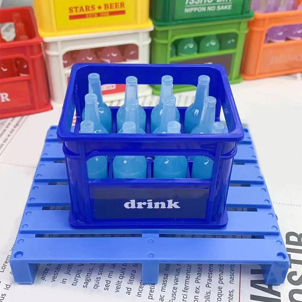 

1 комплект, набор моделей бутылок, изящные легкие реалистичные аксессуары для игрового дома