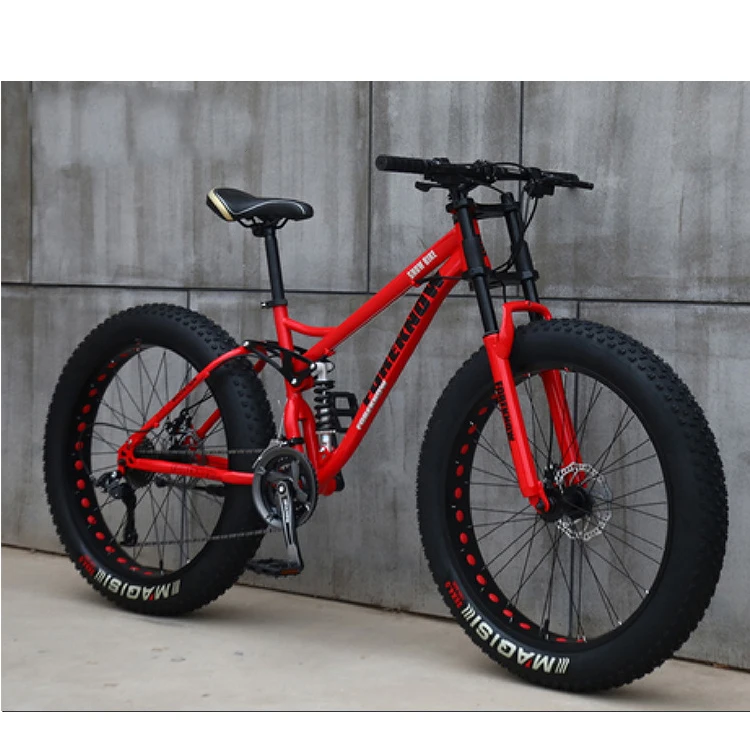 

True fashion beach fat bike/ Popular fat tire snow bicycle/ big tire 26*4.0 mountain cycle
