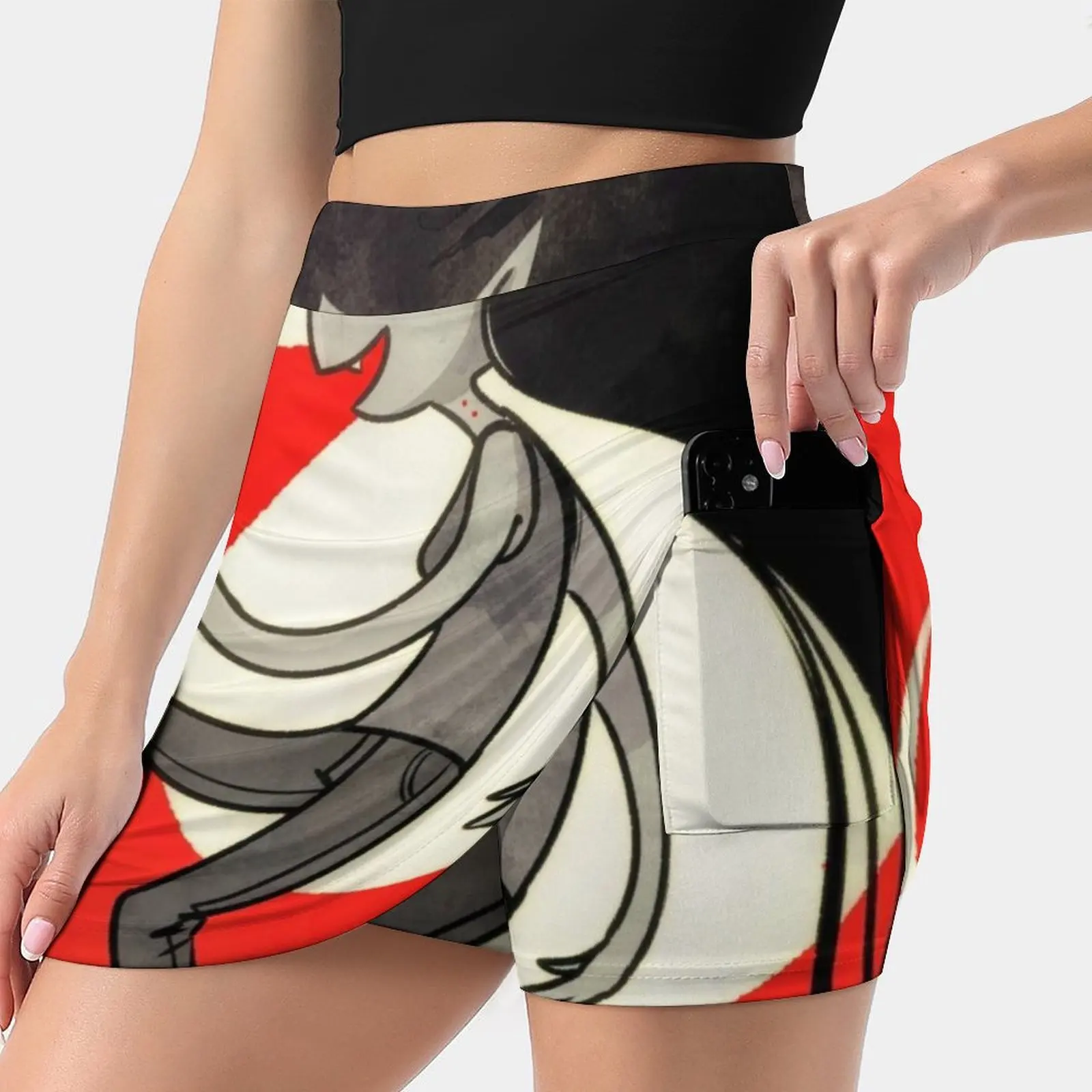 Женская юбка Maredline мини-юбки трапециевидной формы со скрытым карманом Marceline Henar