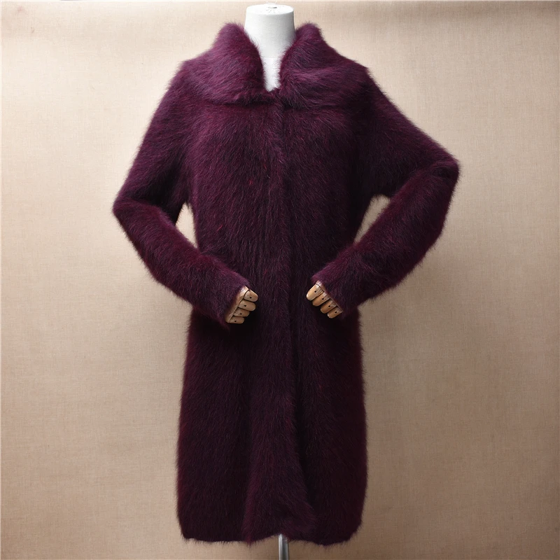 Одежда высшего качества для женщин осенне-зимняя одежда волосатый норковый